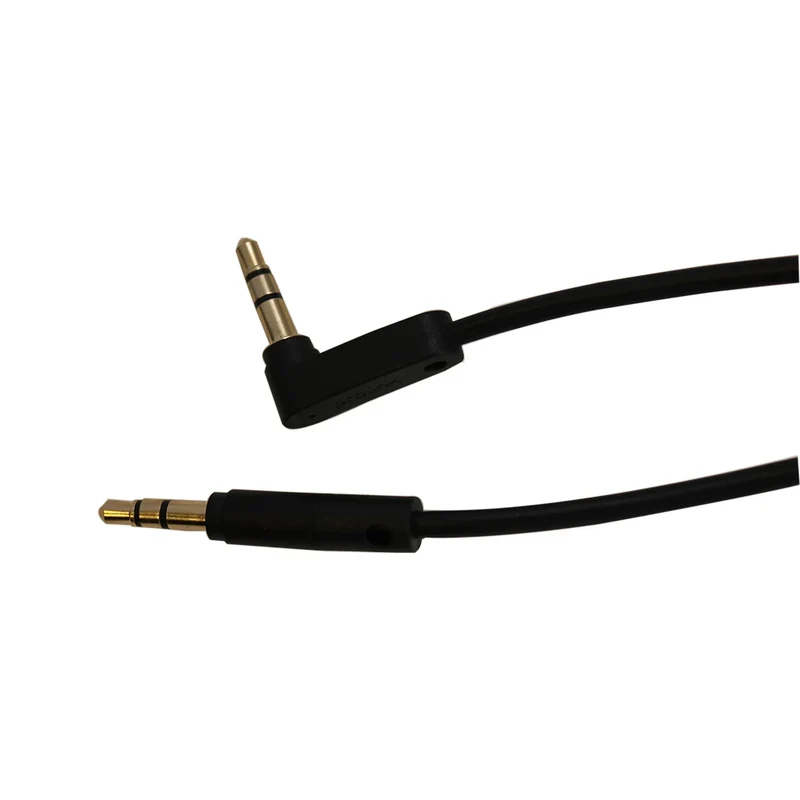 SCANPART - Câble audio - Stéréo|3 broches 3.5 mm Jack (Mâle) - Perpendiculaire - 3.5 mm Jack (Mâle) - 1,0 m