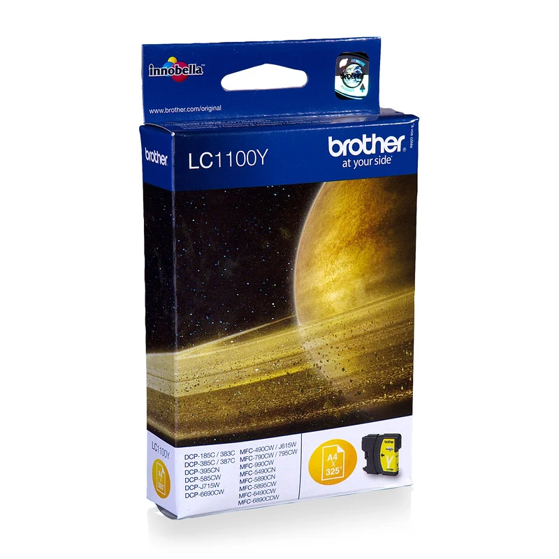 BROTHER Cartouche d'encre LC1100Y - Jaune