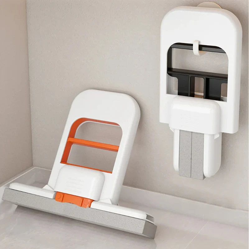 Scratch-Safe Compact Dual Texture Sponge Mop