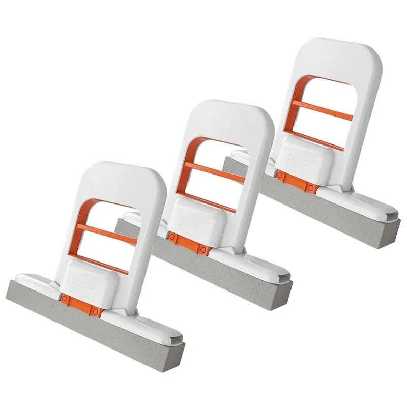Scratch-Safe Compact Dual Texture Sponge Mop
