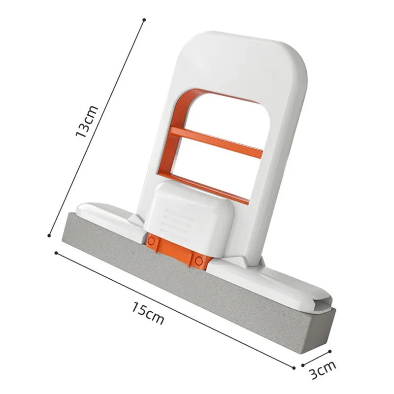 Scratch-Safe Compact Dual Texture Sponge Mop