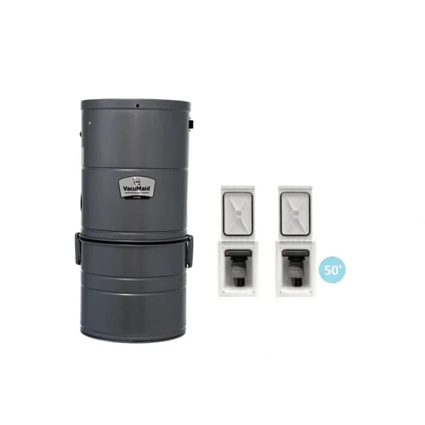 VacuMaid SR14S with Two 50-Foot Retractable Hose Sets