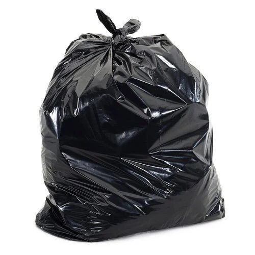 Commercial Trash / Garbage Bags - Extra Heavy Duty - 35" x 50" - Black - Box of 100