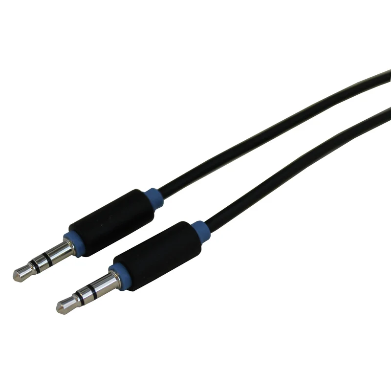 SCANPART - Câble audio - Stéréo|3 broches 3.5 mm Jack (Mâle) - 3.5 mm Jack (Mâle) - 2,5 m