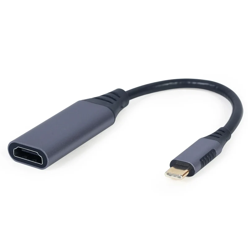 CABLEXPERT - Câble HDMI - Câble adaptateur - 4K|60Hz|Ultra HD|USB 3.0 USB-C (Mâle) - HDMI (Femelle) - 0,15 m