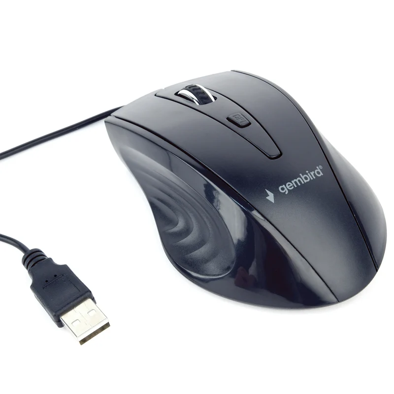 GEMBIRD - Souris - MUS4B02 - Filaire - USB-A