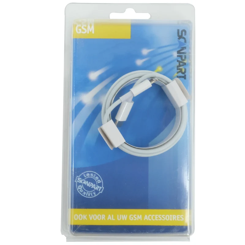 SCANPART - Câble de chargement et de données - USB-C (Mâle) - Lightning (Mâle) - 2,0 m