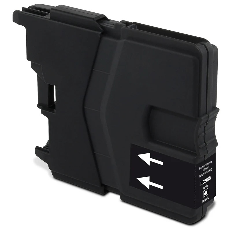 RECYCLECLUB Cartouche d'encre LC985BK - Noir - Remplace Brother