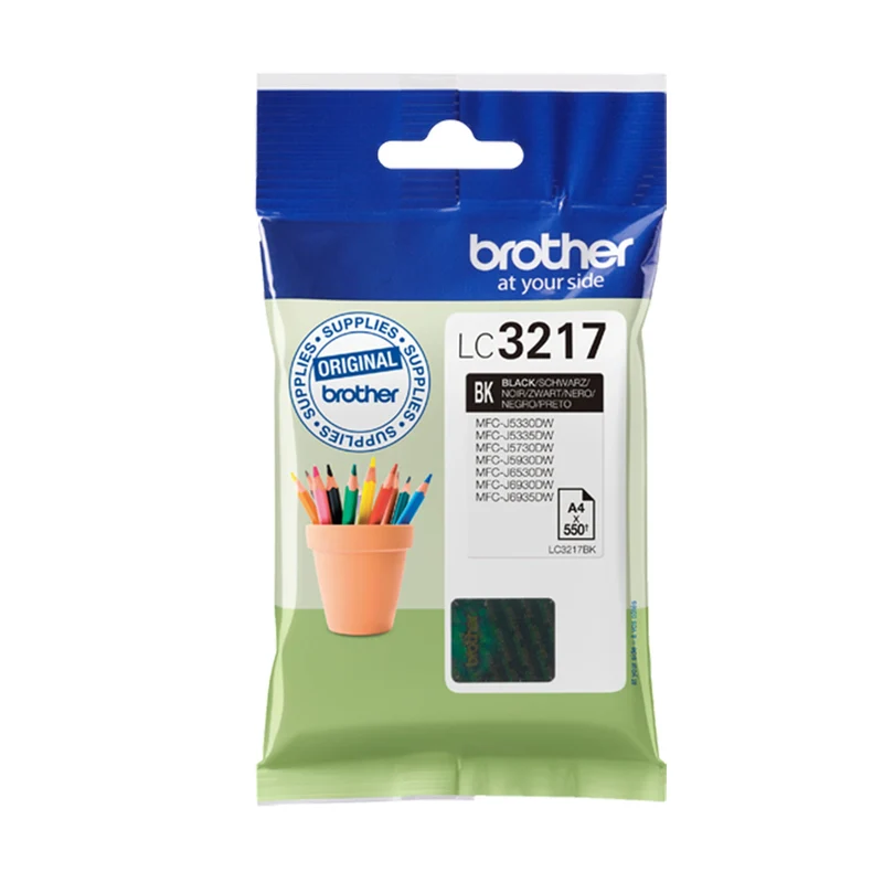 BROTHER Cartouche d'encre LC3217BK - Noir