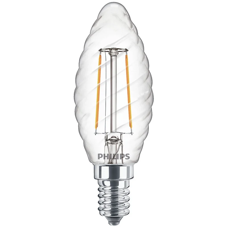 PHILIPS - Light Bulb - E14 - 25 W - 250 Lumen - 2700 K - Bright - Candle