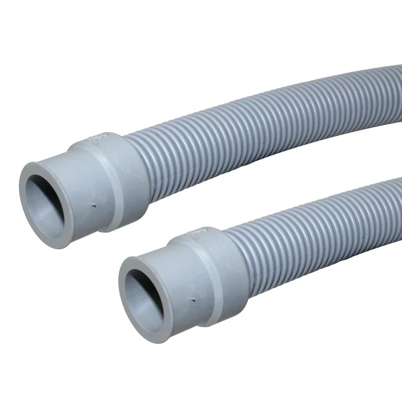 SCANPART - Tuyau d'évacuation d'eau - 2,5 m - 19/22 mm - Plastique - Gris