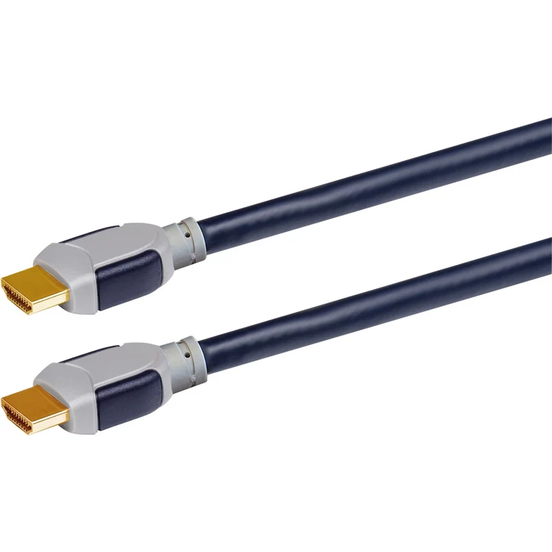 SCANPART - Câble HDMI - 4K|Ultra HD|30 Hz|High Speed|ARC HDMI (Mâle) - HDMI (Mâle) - 5,0 m