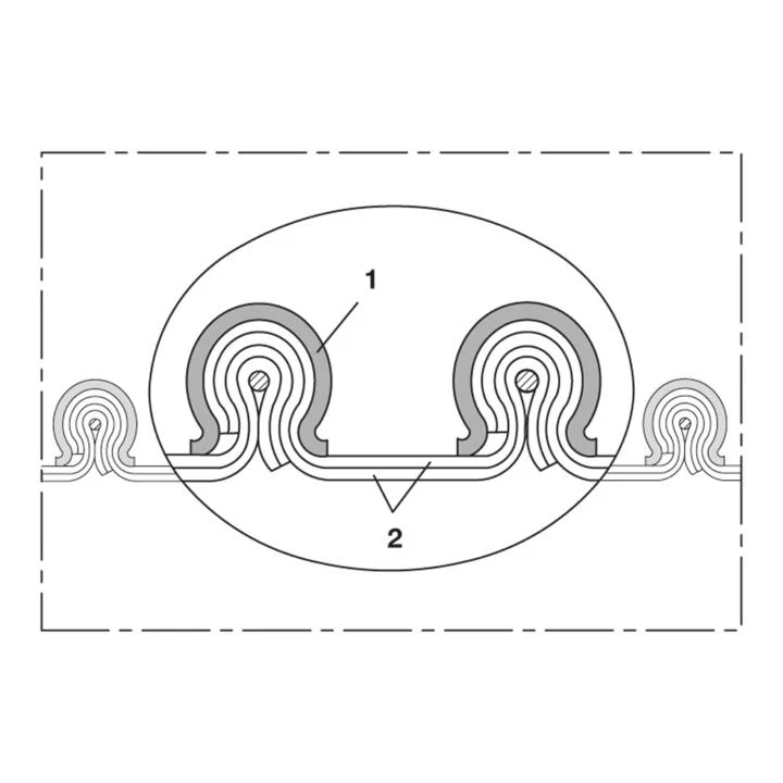 NORRES Tuyau d'aspiration CP HiTex 481 800 mm 814,00 mm ( 4501405111 )