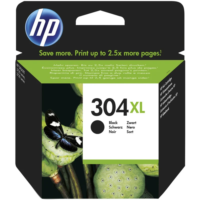 HP XL Cartouche d'encre 304XL - Noir