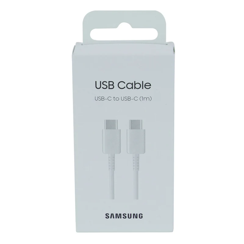 SAMSUNG - Câble de chargement et de données - USB-C (Mâle) - USB-C (Mâle) - 1,0 m