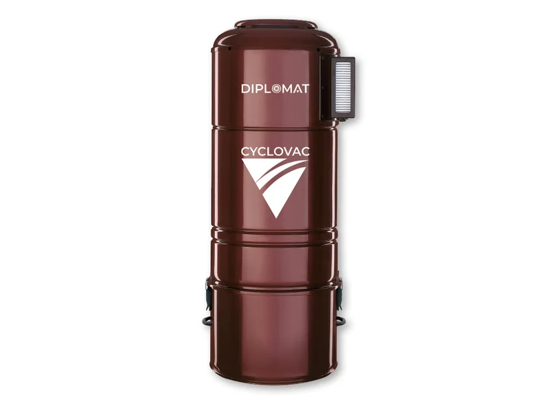 Combo CycloVac Diplomat with 1 Retractable Retraflex Hose Including Accessories and Installation Kit