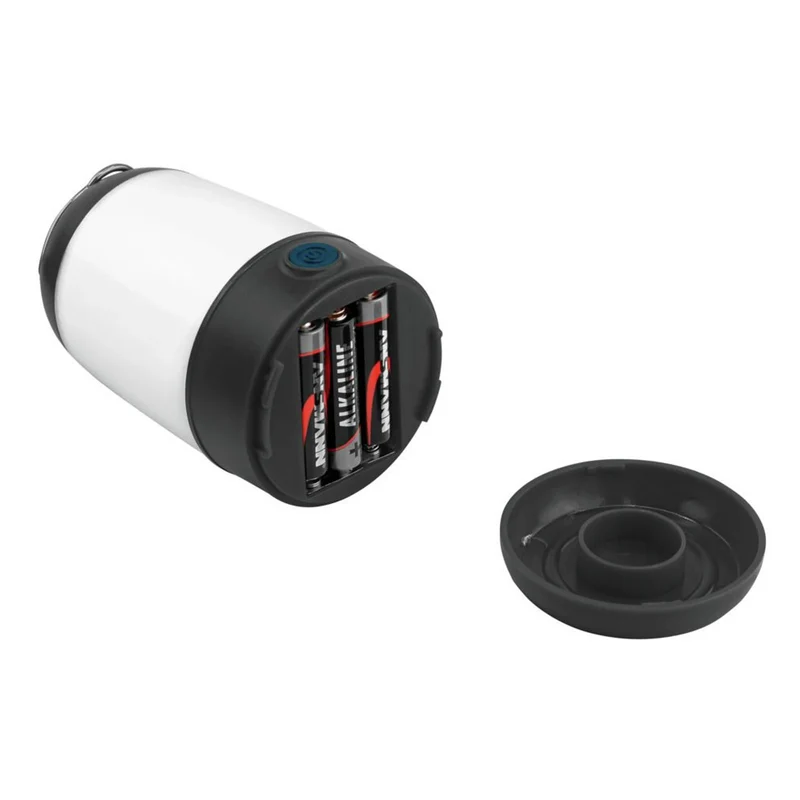 ANSMANN - Lanterne - Lampe torche de camping 230 lumens - Noir - 3 piles AAA