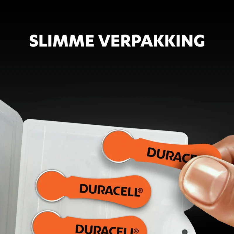 DURACELL Zinc air 13 | PR48 - Multipack - 6 Pièces - 1.4 V - 310 mAh - Cellule bouton