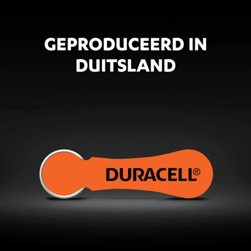 DURACELL Zinc air 13 | PR48 - Multipack - 6 Pièces - 1.4 V - 310 mAh - Cellule bouton