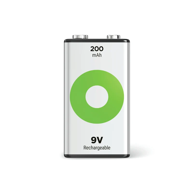 GP NiMH - Recyko 9V | 6LR61 | E-Block - 9 V - 200 mAh - Rechargeable Batterie