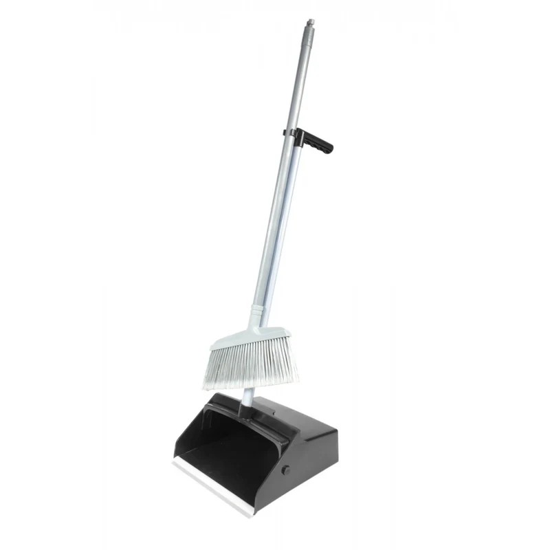 Long handle dust mop with mini broom