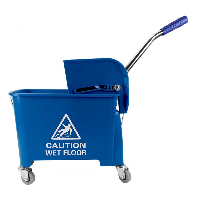 Side-Pressure Bucket and Wringer Set - 5 Gallon (21 L) - Blue
