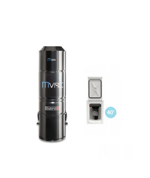 MVac M80 with Two 50-foot Retractable Hose Sets