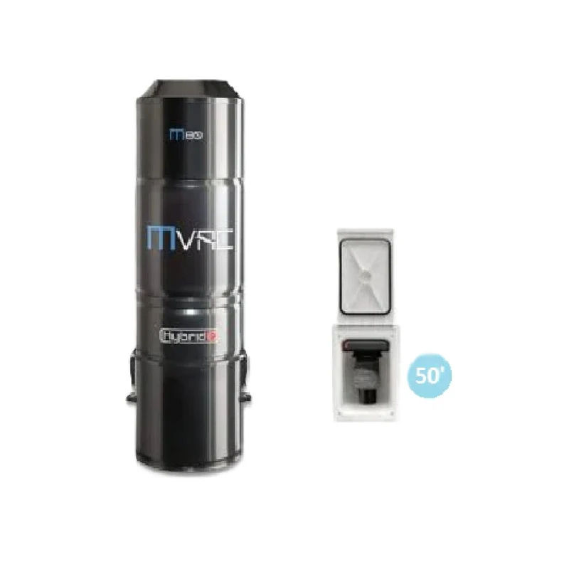 MVac M80 with 50-foot Retractable Hose Set