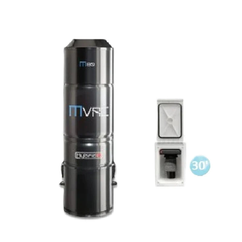 MVac M80 with 30-Foot Retractable Hose