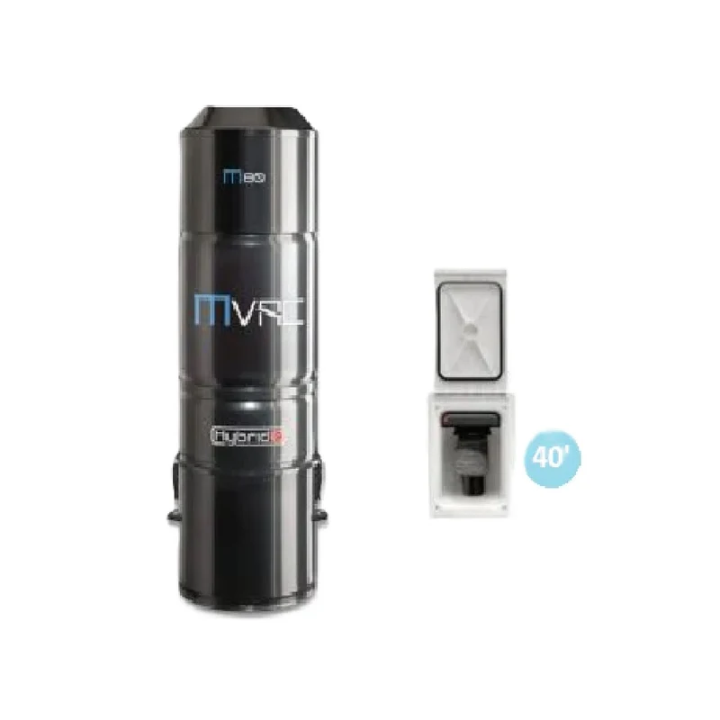 MVac M80 with 40-Foot Retractable Hose Kit