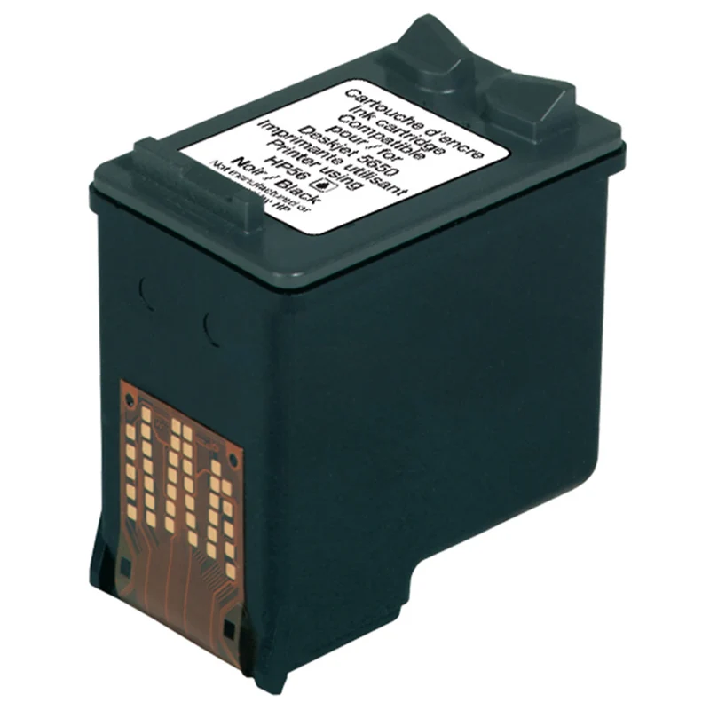 RECYCLECLUB XL Cartouche d'encre 56 - Noir - Remplace HP