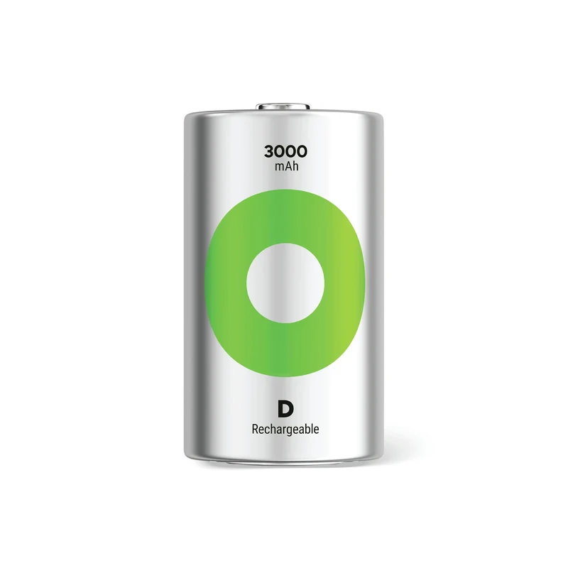 GP NiMH - Recyko D | LR20 - Pack duo - 1.2 V - 3000 mAh - Rechargeable Batterie