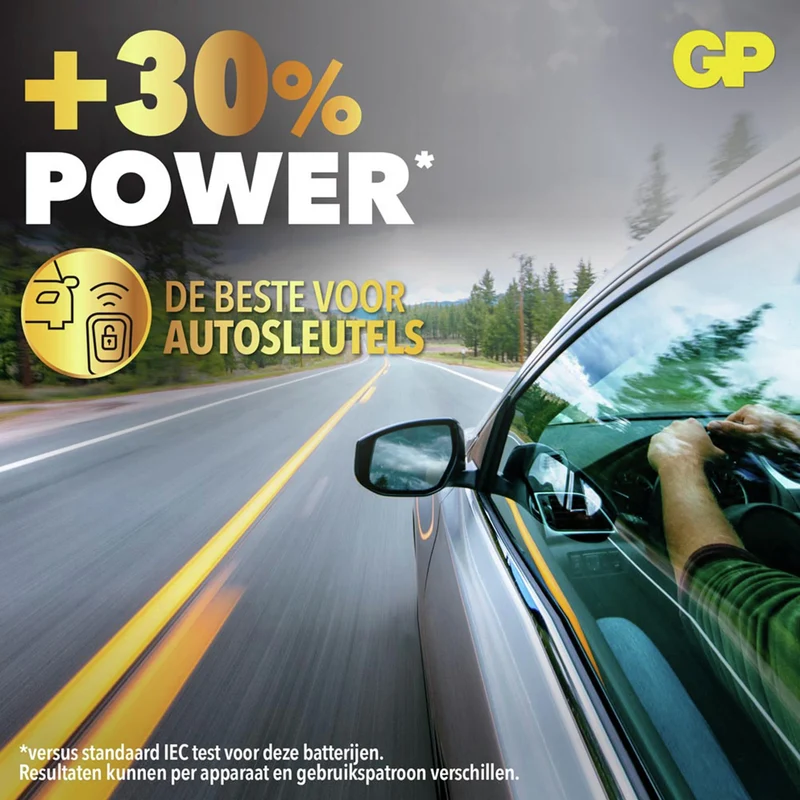 GP Lithium CR2032 - Multipack - 8 Pièces - 3 V - 220 mAh - Cellule bouton