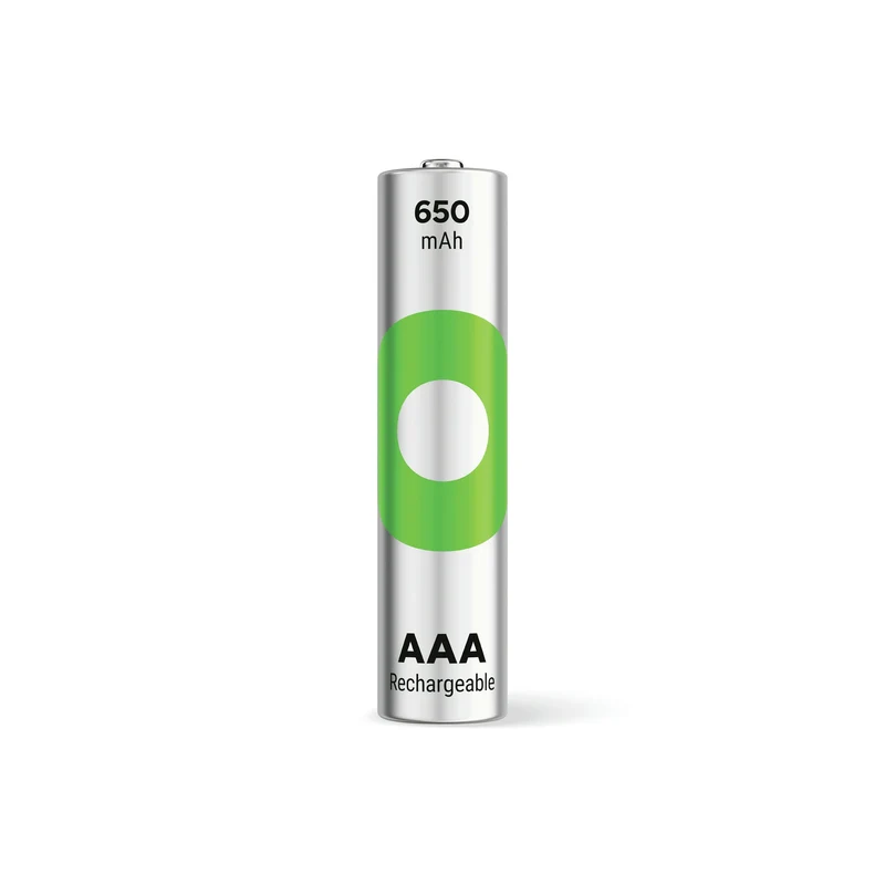 GP NiMH - Recyko AAA | LR03 - Multipack - 4 Pièces - 1.5 V - 650 mAh - Rechargeable Batterie