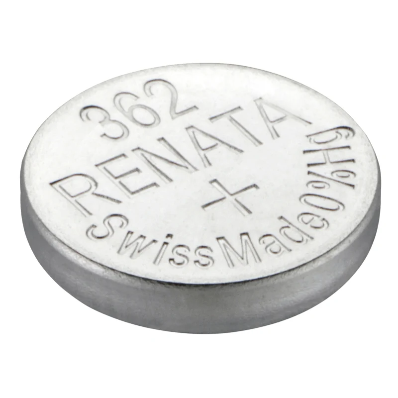 RENATA Silveroxide 362 | SR58 - 1.55 V - 21 mAh - Cellule bouton