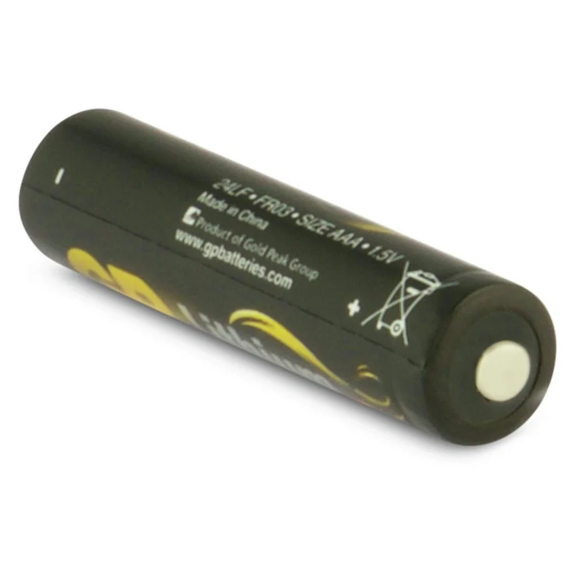 GP Lithium AAA | LR03 - Multipack - 4 Pièces - 1.5 V - 1100 mAh Batterie