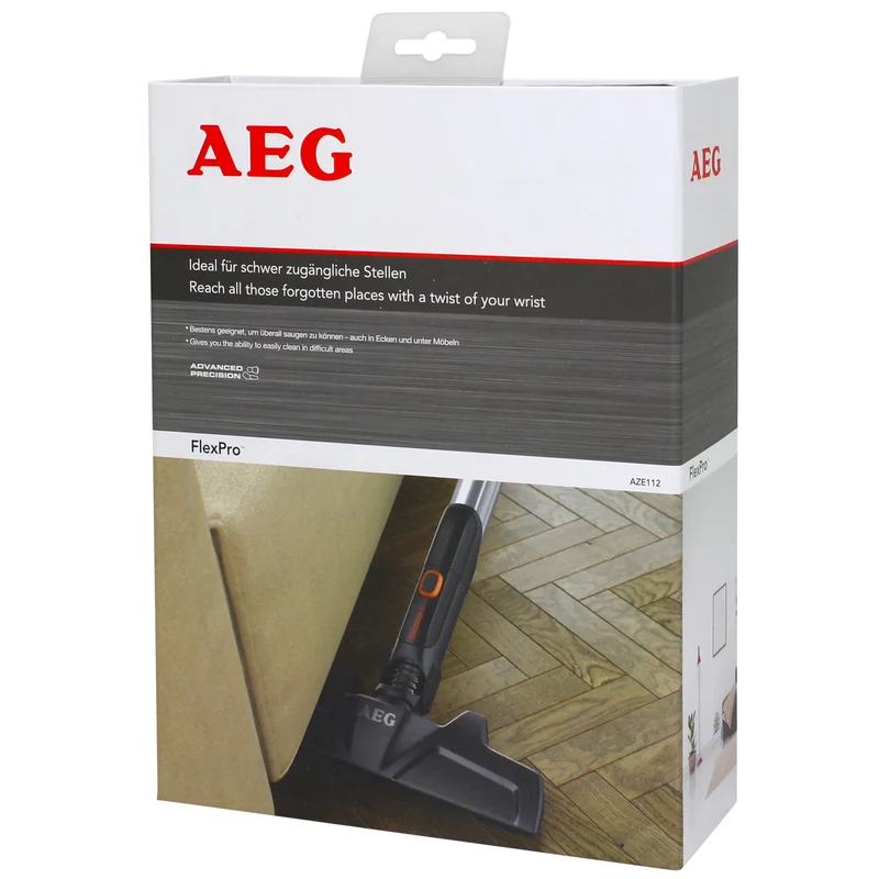 AEG Brosse parquet AZE112 - 30 cm - Polyester - diamètre 36 mm (Ovale)