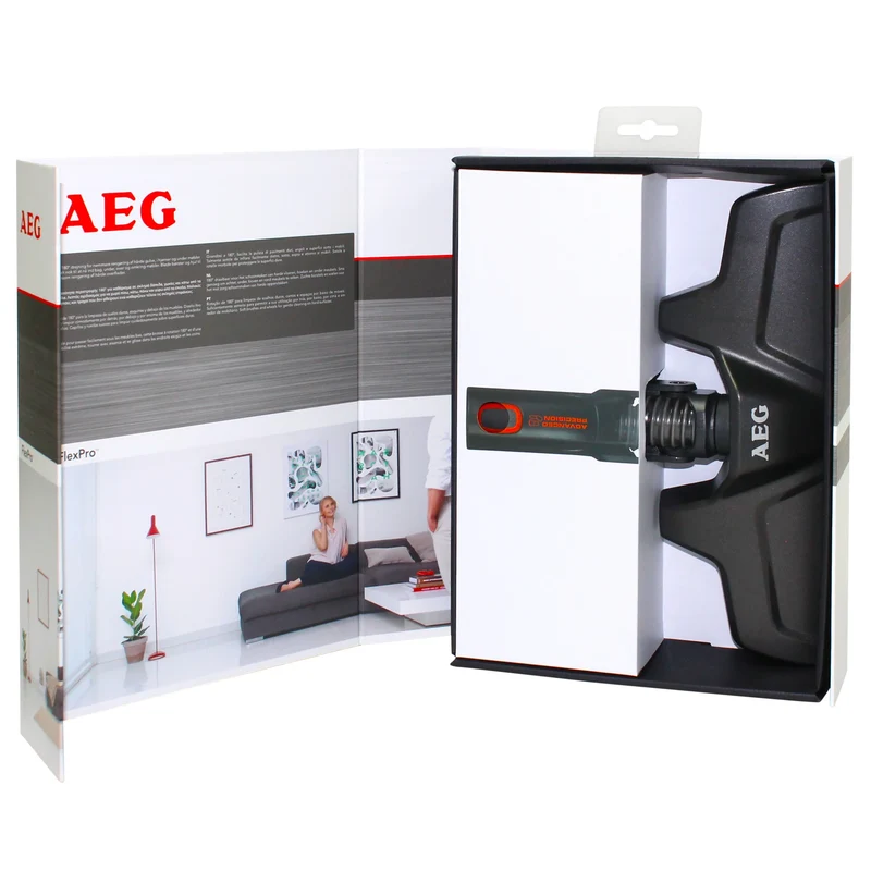 AEG Brosse parquet AZE112 - 30 cm - Polyester - diamètre 36 mm (Ovale)