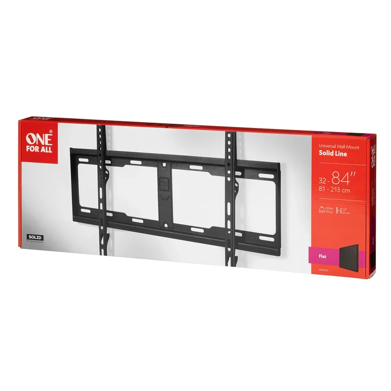 ONE FOR ALL - Support mural TV - 32"-84" - WM4611