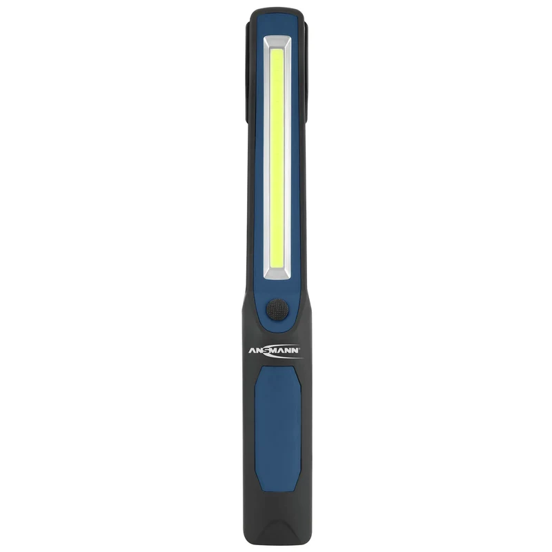 ANSMANN - Lampe torche - WL250B - 215 lumens - Noir + Bleu - 2 piles AA
