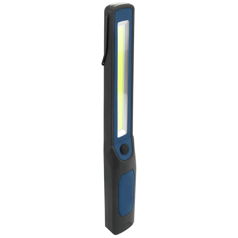 ANSMANN - Lampe torche - WL250B - 215 lumens - Noir + Bleu - 2 piles AA