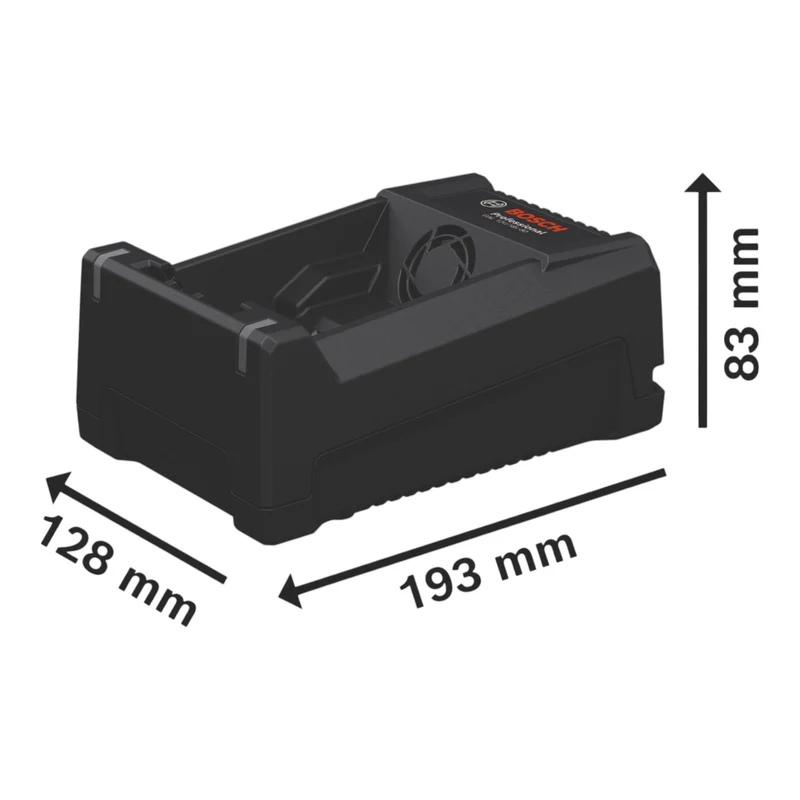 Bosch GAL 12V/18V-80 Professional Chargeur 10,8 - 18 V 8 A ( 1600A037CH ) Chargeur rapide AMPShare