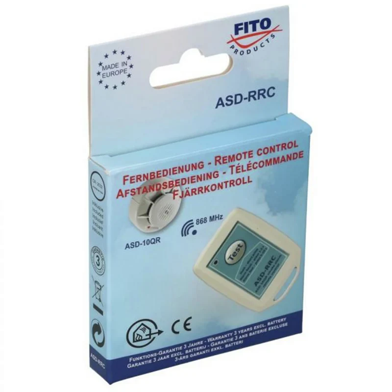FITO - Télécommande pour détecteur de fumée - ASD-10Q - Pour ASD-10QR détecteur de fumée
