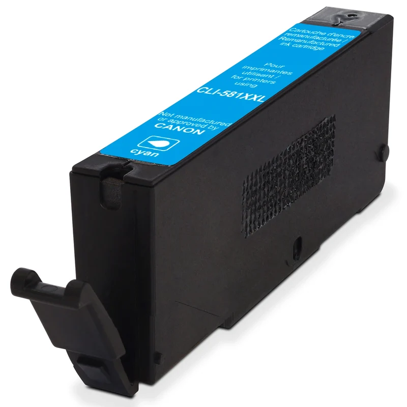 RECYCLECLUB XL Cartouche d'encre CLI-581C XXL - Bleu - Remplace Canon