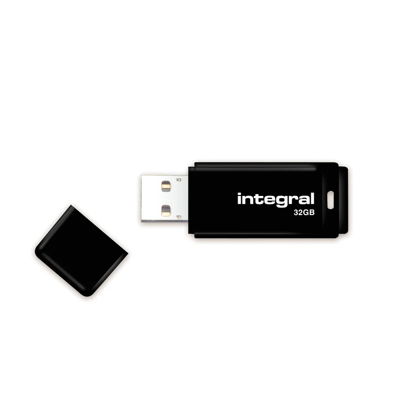 INTEGRAL - Clé USB - 32 GB - Noir - USB-A 3.0