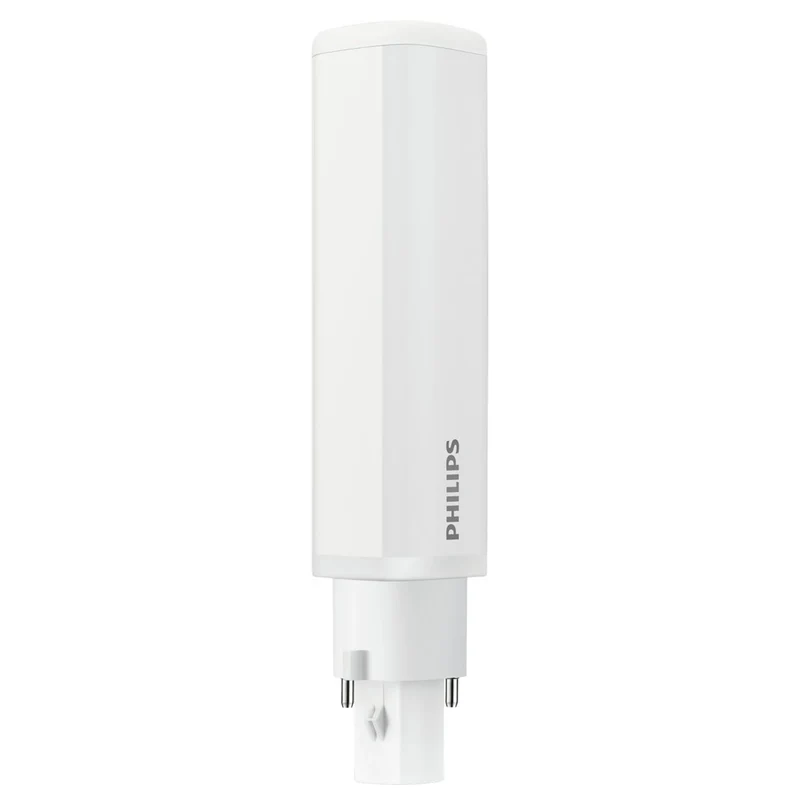 PHILIPS - Light tube - G24d-2 - 18 W - 650 Lumen - 3000 K - Frosted - PL-C