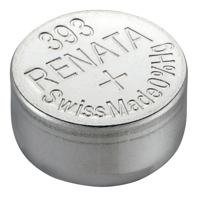 RENATA Silveroxide 393 | SR48 - 1.55 V - 77 mAh - Cellule bouton