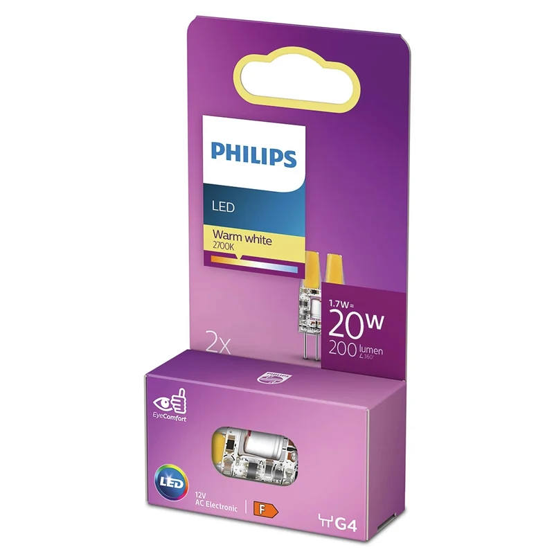 PHILIPS - Capsule - G4 - 20 W - 200 Lumen - 2700 K - Bright - Capsule