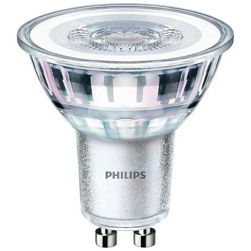PHILIPS - Reflector Spot - GU10 - 50 W - 355 Lumen - 2700 K - Bright - Reflector Spot - Multi Pack