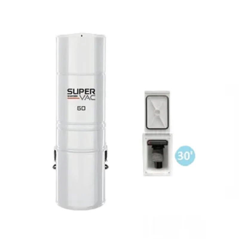 SuperVac 60 with 30-Foot Retractable Hose Kit
